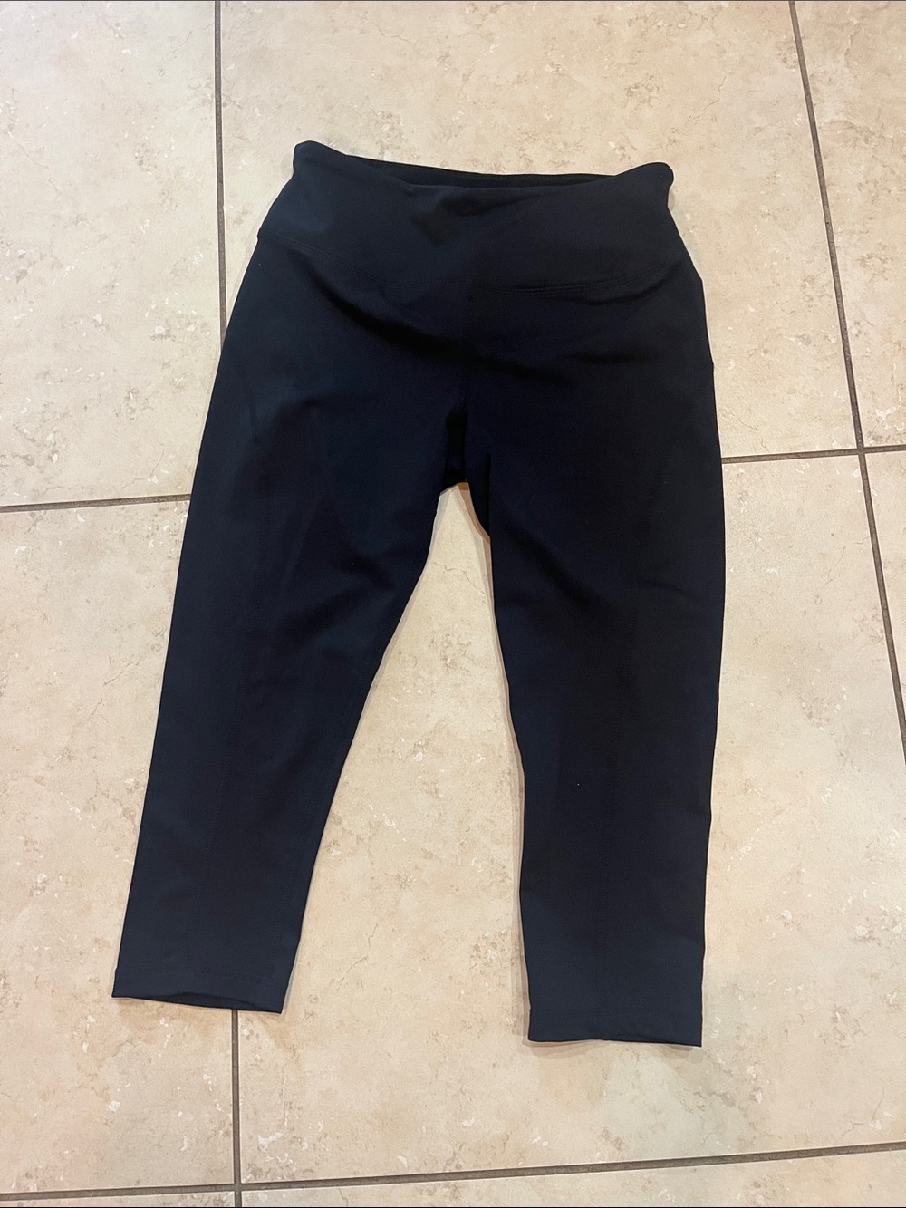Miraclesuit Black Capri Leggings with High Waist